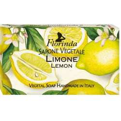 Mydło naturalne roślinne, o zapachu limonki, 100 gr - Florinda